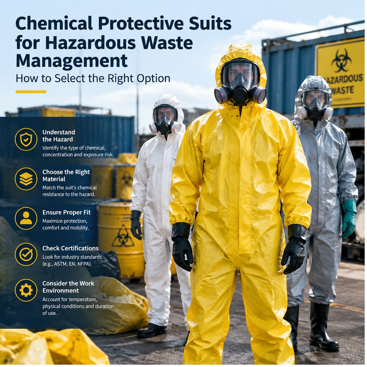 Chemical Protective Coverall 